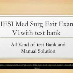 Med surg 1 hesi test bank 2023